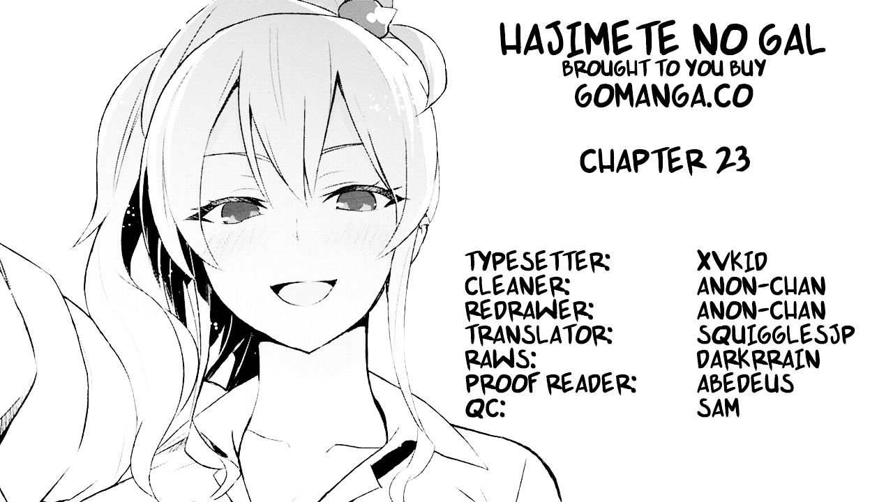 Hajimete no Gal, Chapter 23 image 01